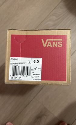 Atwood Vans Black/Gum size 6