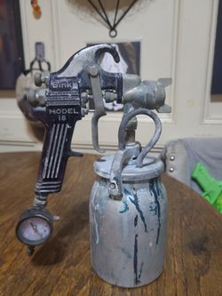 Vintage Binks Model 18 paint sprayer