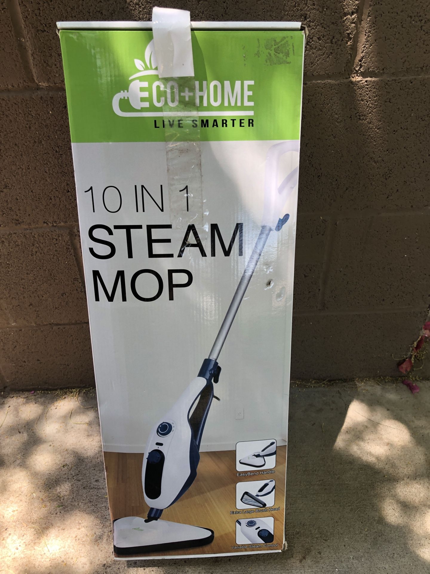 Eco Home Live Smarter 10 In 1 Steam Mop Box