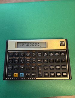 Hewlett Packard Financial Calculator