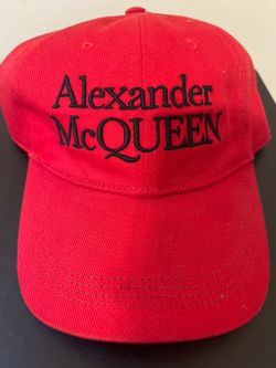 Alexander McQueen Red Cap