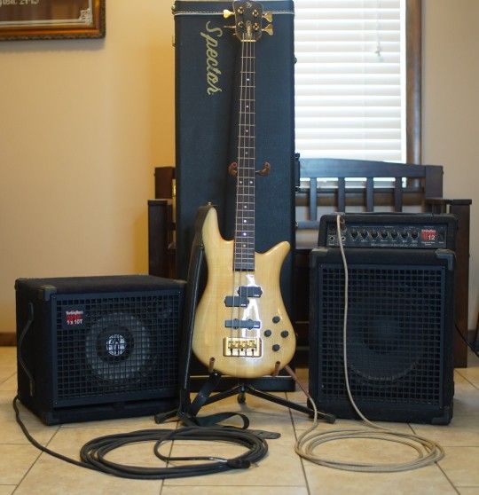 Spector Bass + SWR Amp + Extension Cabinet