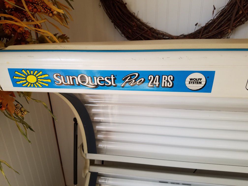 Sun quest tanning bed