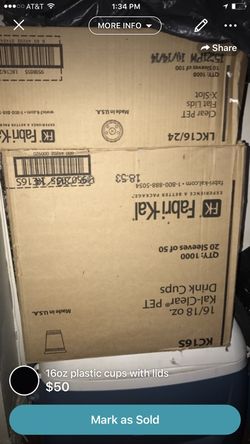 16oz plastic cups with lids