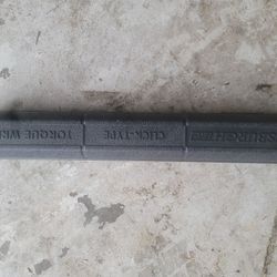 Click Type 1/2" Torque Wrench 
