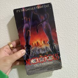 Necropolis City Of The Dead VHS 1986 Lightning Video Horror Slasher Fantasy