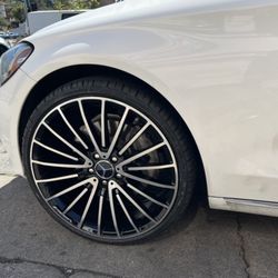 Mercedes C300 E300 R450 Cls S550 S500 20” New Amg Style Rims Tires Set 