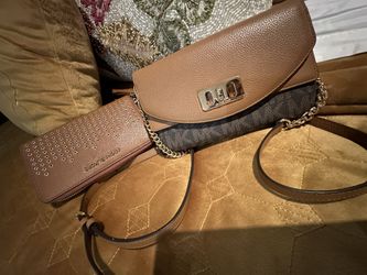 Michael Kors Crossbody And Wallet