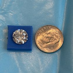 New Loose Certified 3.07 Carat Round Cut Lab Diamond G VS2