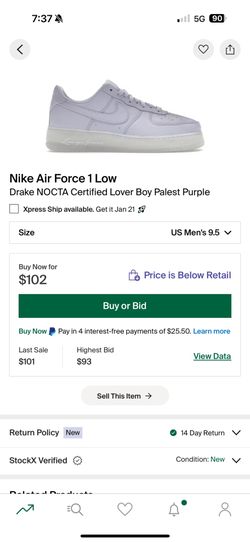 Nocta Air Force 1s