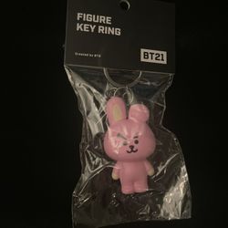 BTS BT21 Official Line Friends Cooky Figure Key Ring
