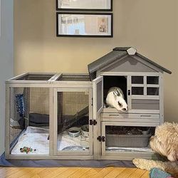 Bunny cage for a long ears￼