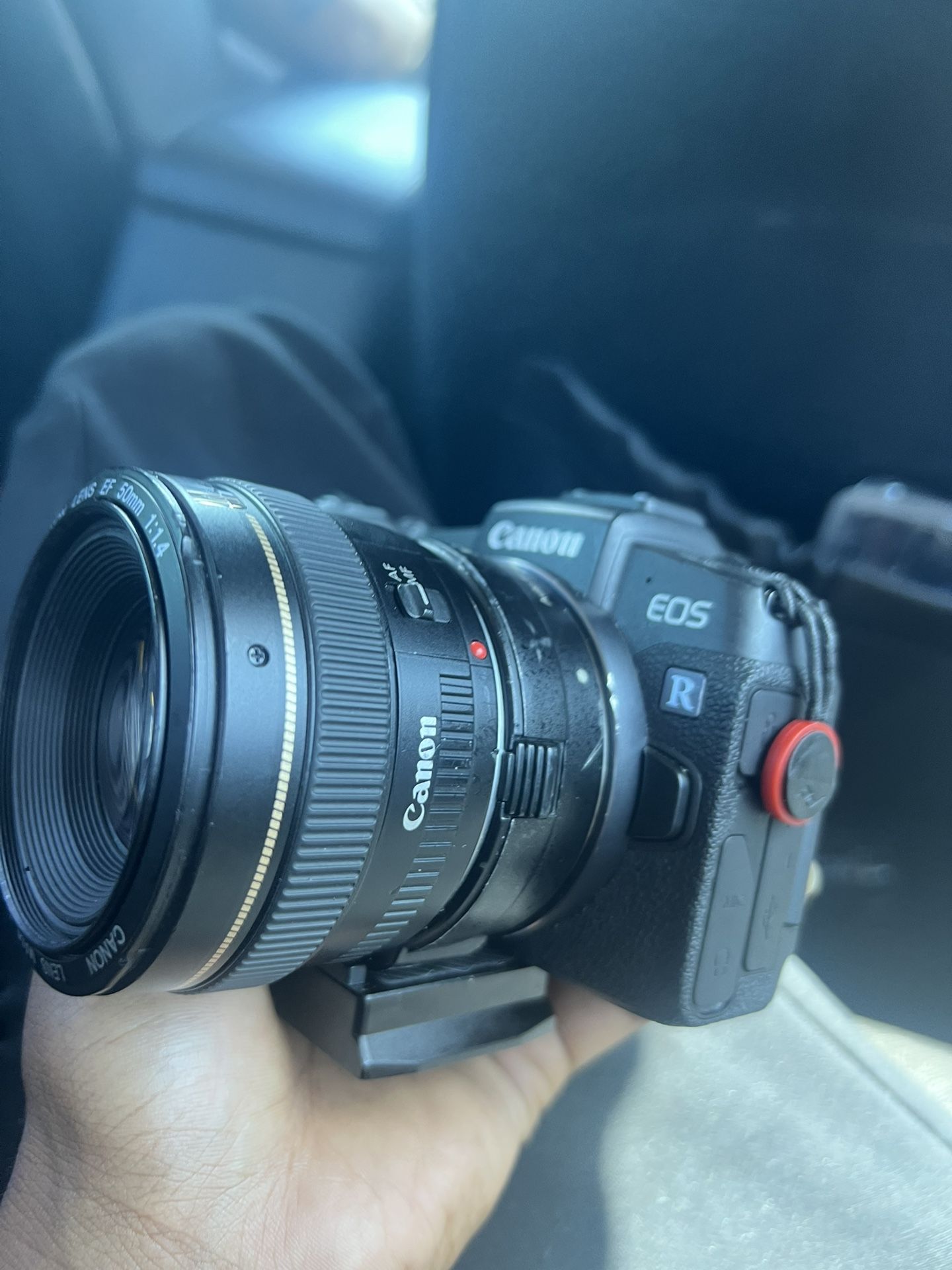 Canon RP With 50mm 1.4 USM Lens + EF-RF Adapter