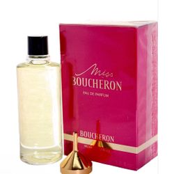 Miss Boucheron by Boucheron Eau de Parfum Recharge Refill Kit 1.6 FL oz / 50 ML
