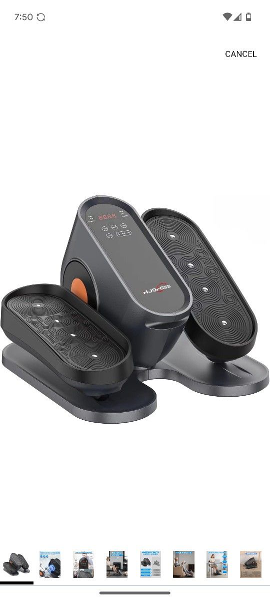 Brand New! Under Desk Elliptical Machine, Electric Ellipse Leg Exerciser While Sitting for Seniors Adults, Leg Ercise Pro, Leg Exerciser While Sitting