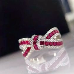 Bowtie Silver Ring