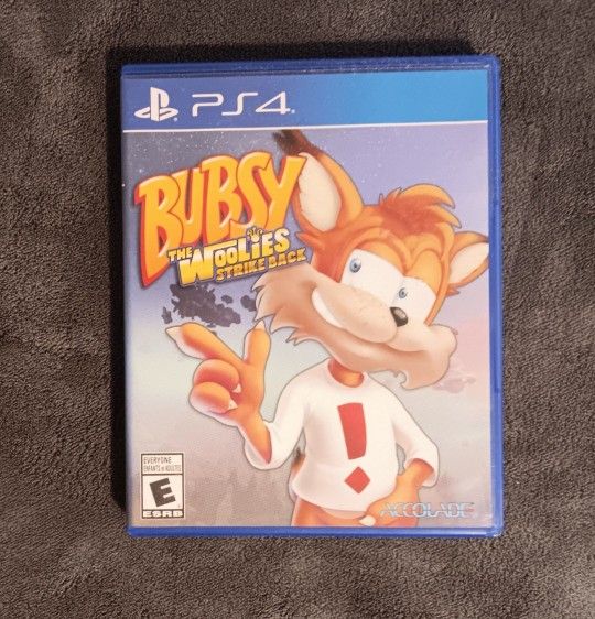 Bubsy: The Woolies Strike Back - PS4 (Sony PlayStation 4, 2017)