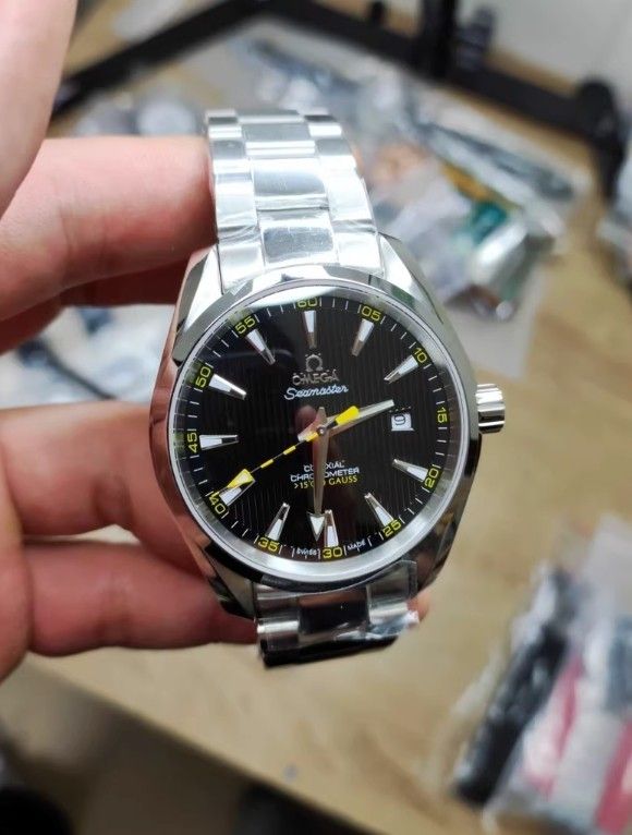 Men's automatic mechanical watch, 41 mm, brand new with box