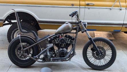1976 Harley Shovelhead Chop Project