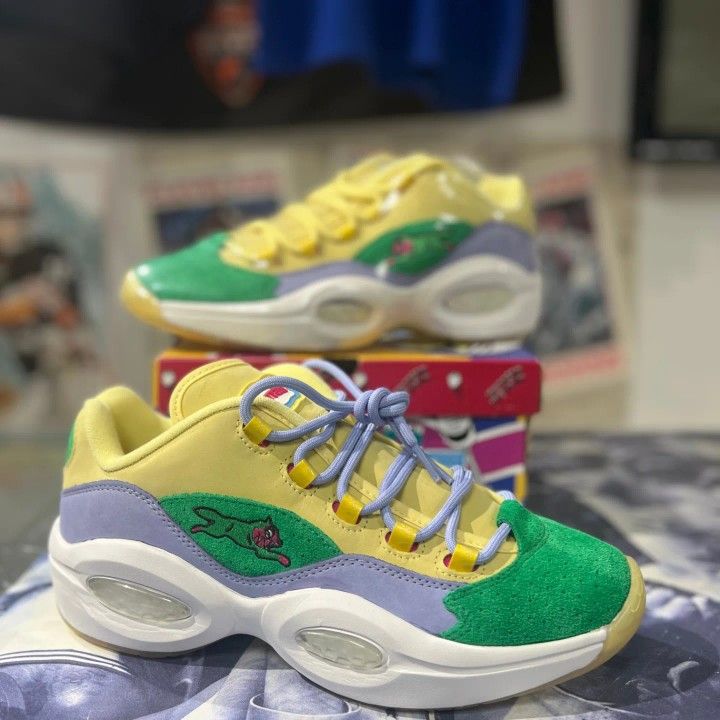 Reebok BBC Ice Cream Question Allen Iverson size 10 Mens Shoes