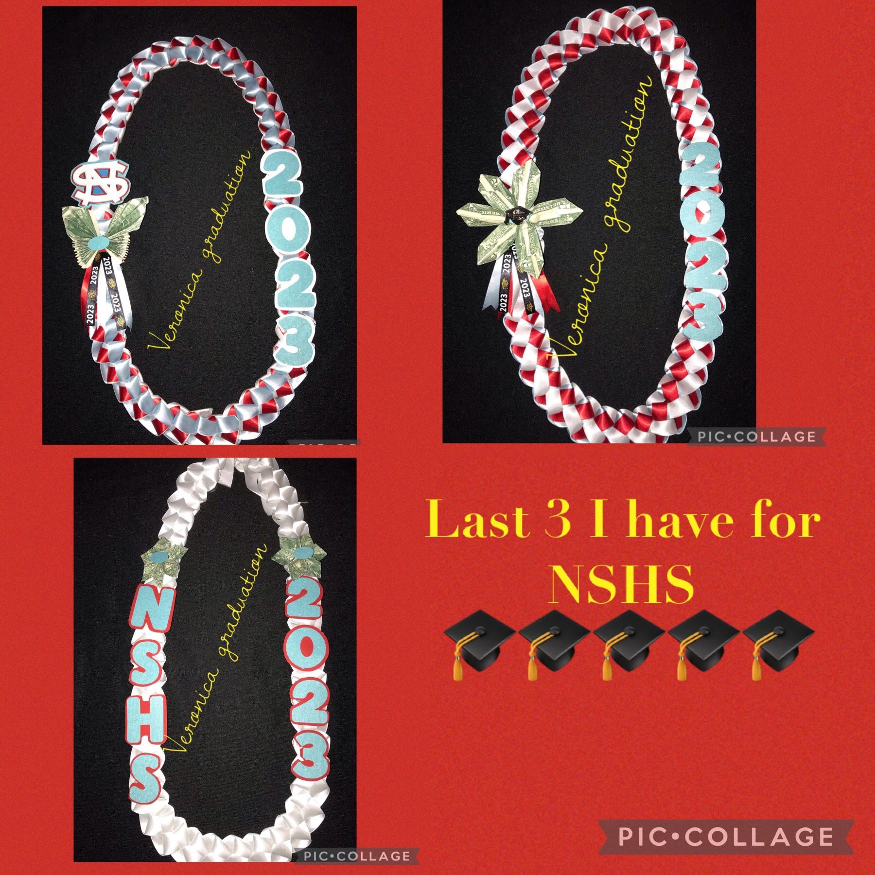 Last 3 NSHS GRADUATION LEIS