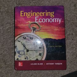 Engineering Economy- 8th EDITION 
