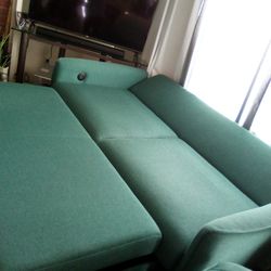A couch that turns into a bed, it's a full size
