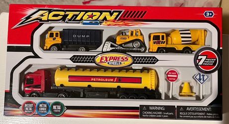 Action Express Wheels 7-Piece Diecast Vehicle Set