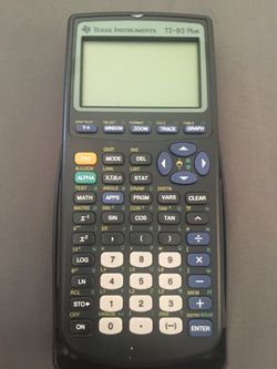 TI 83 plus