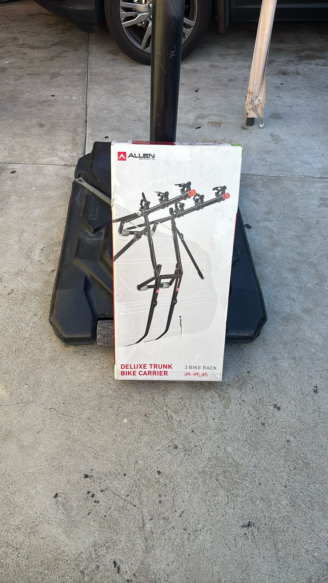 Deluxe Trunk Bike Carrier 3 Bike Rack