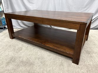 ASHLEY Grinlyn Rustic Brown Coffee Table