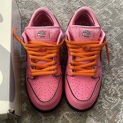 The Powerpuff Girls Nike SB PS Dunk Low Pro QS Blossom Pink Orange
