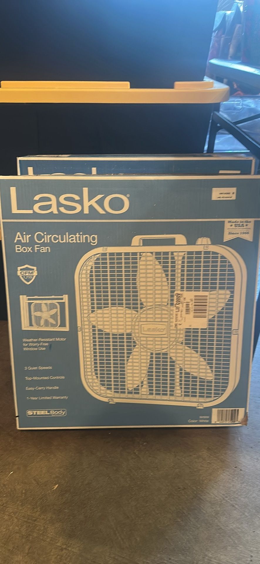 Lasko Air Circulating Box Fan