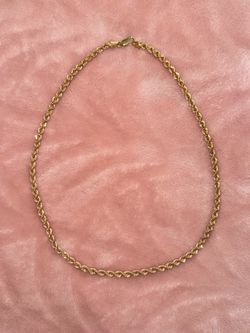 18k gold rope chain