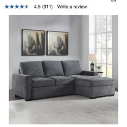  Costco Kendale Sleeper Sofa with Storage Chaise