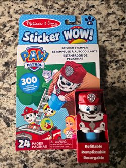 Melissa & Doug PAW Patrol Marshall Sticker WOW Stamper