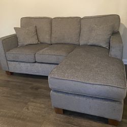 Reversible Chaise Sectional Couch