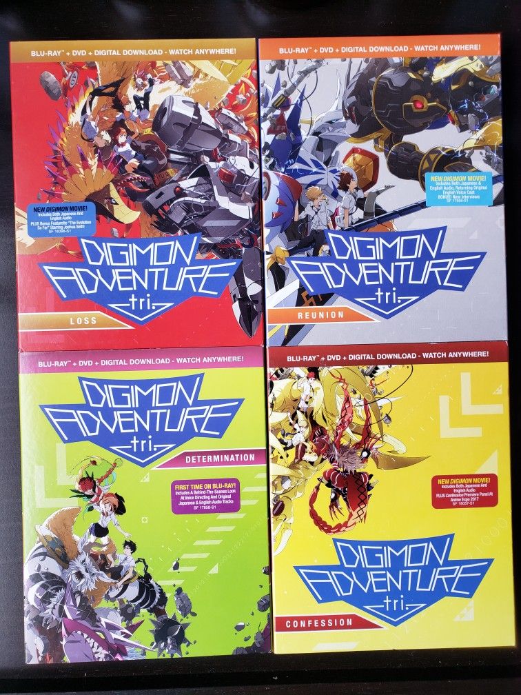 Digimon Adventure Tri Blu-Ray