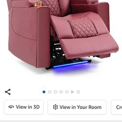 4 LED LIGHTS MESSAGE RECLINER CHAIRS
