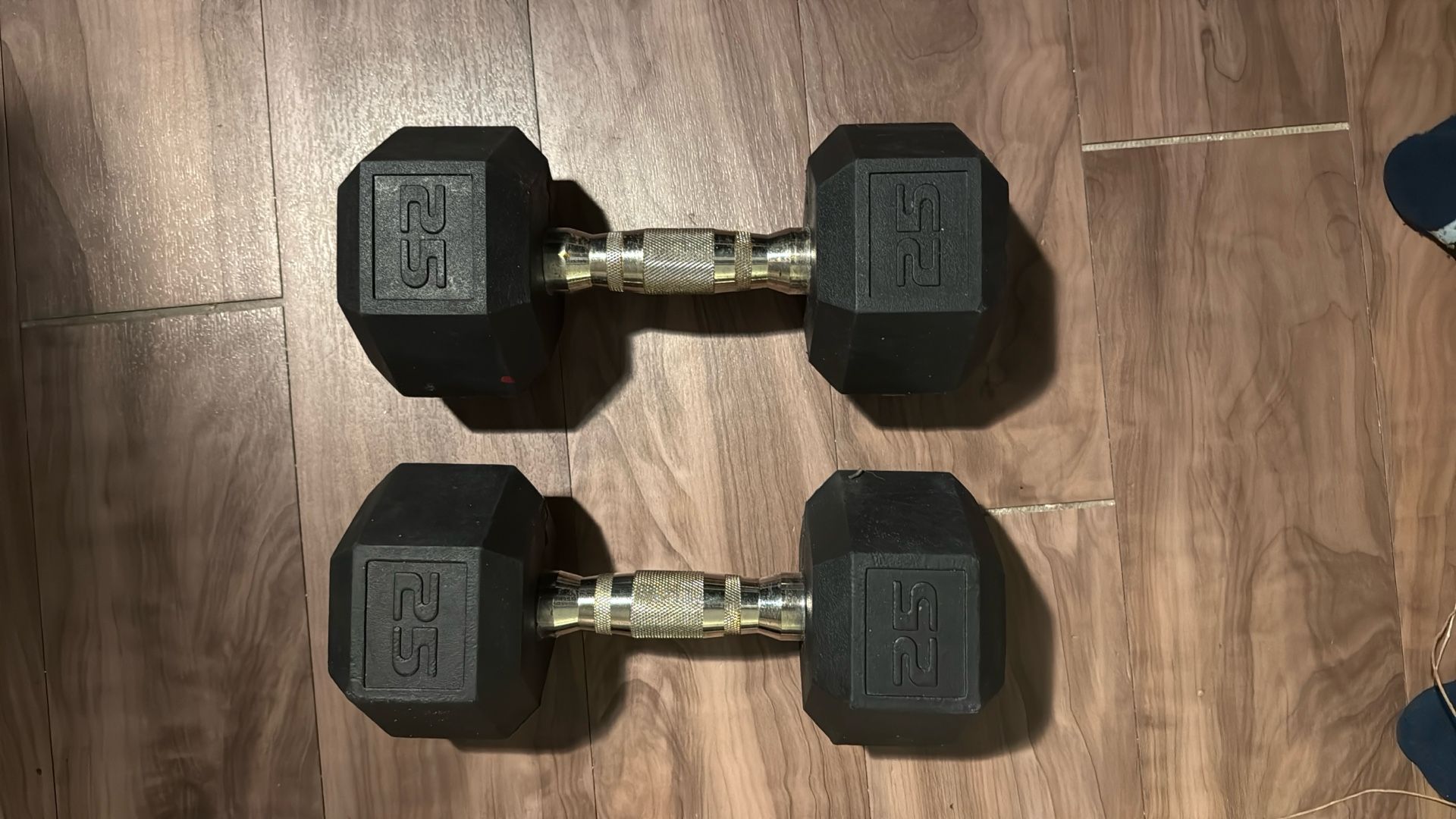 25 Lb, Hex Dumbbells