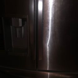 Silver Refrigerator 