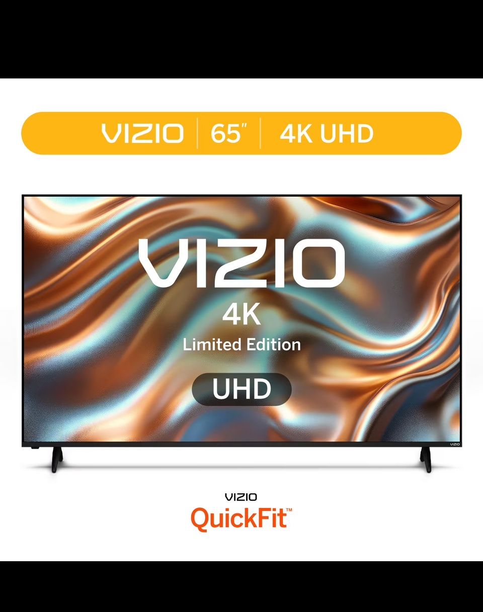 VIZIO 65” Class 4K UHD LED HDR Limited Edition Smart TV (NEW)