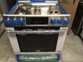ELECTROLUX 5 BURNERS GAS RANGE STAINLESS STEEL