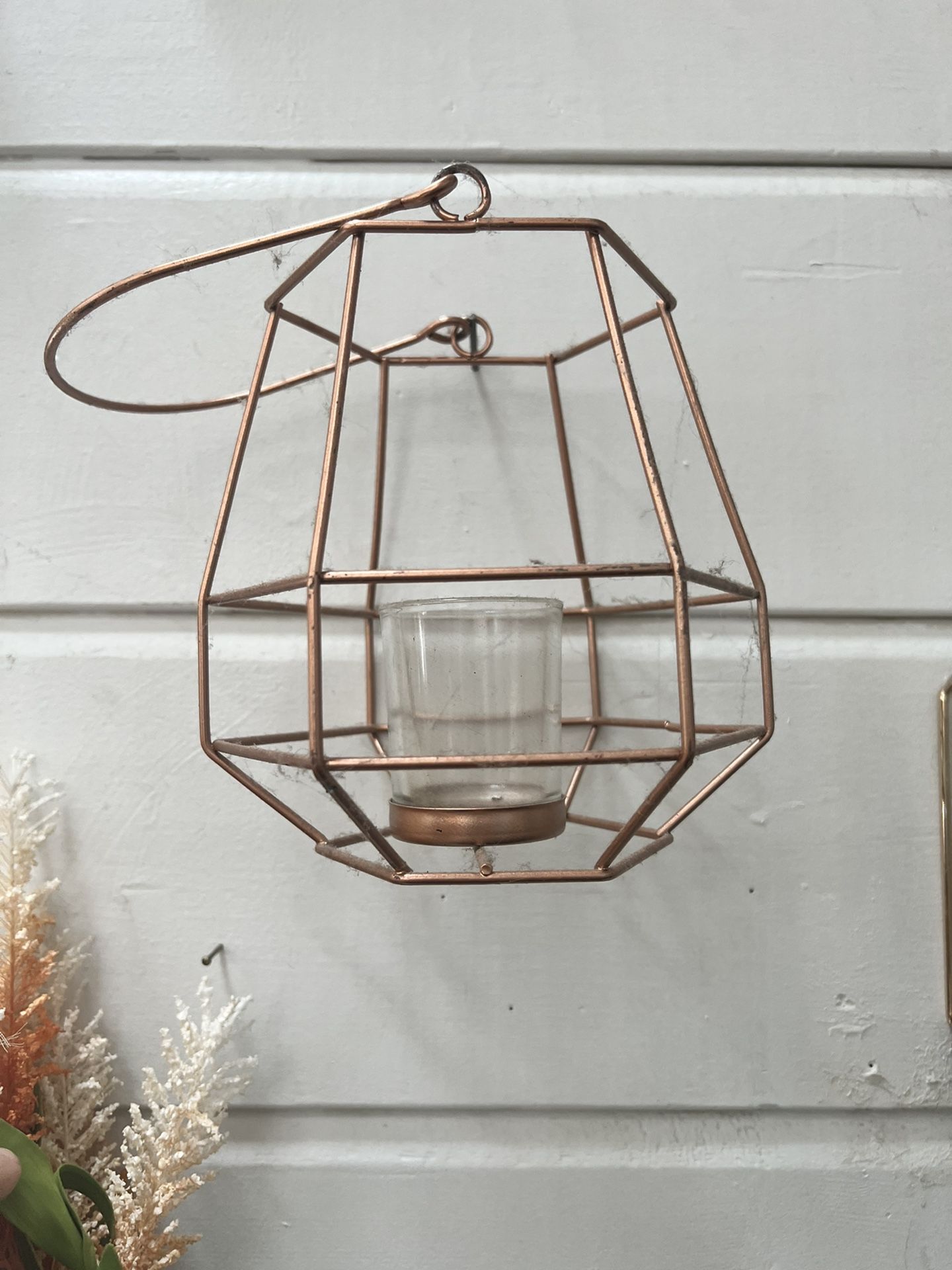 Rose Gold Tea Light Candle Holder