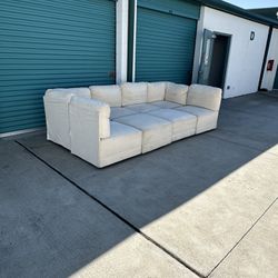 FREE DELIVERY!! Tan Modular Sectional Couch