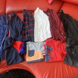 Boys Clothes Size Large 12-14 Lot Of 10 Pieces