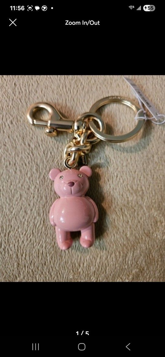 Coach Bear Charm