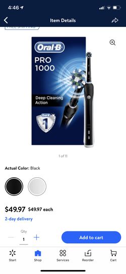 Oral b Electric toothbrush