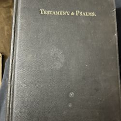 Vintage Book New Testament 