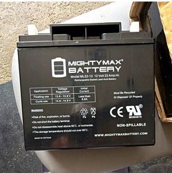 Mighty Max ML22-12 12V 22Ah Sealed Lead-Acid Battery
